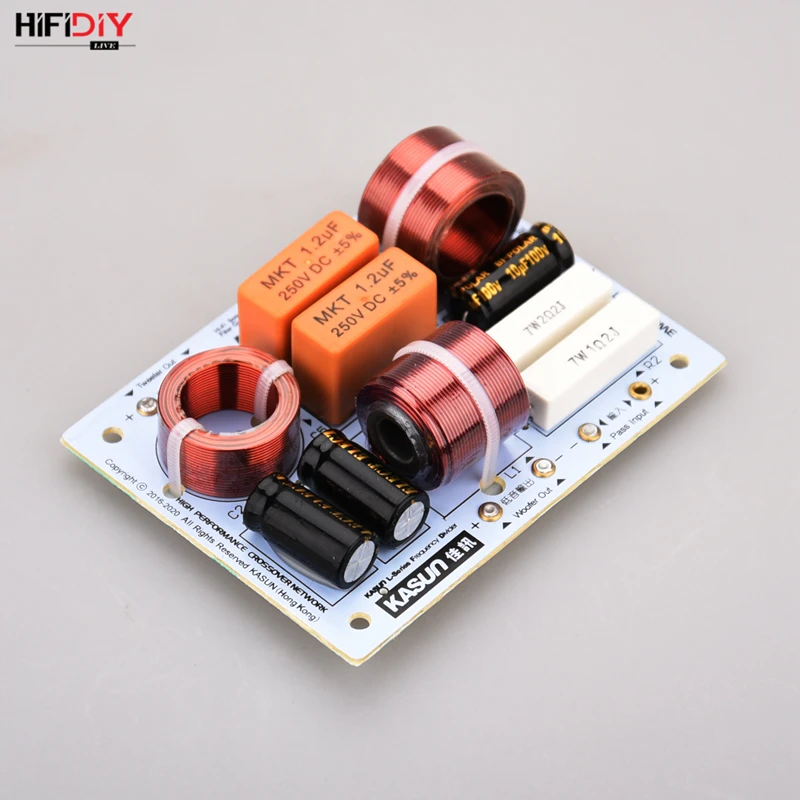 HIFIDIY لايف L-380C 3 طريقة 3 وحدة مكبر الصوت (مكبر الصوت + منتصف + باس) HiFi الرئيسية مكبرات الصوت تردد مقسم مرشحات كروس
