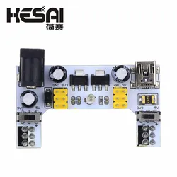 MB102 DC 7-12V Mini USB Interface Breadboard Power Supply Module MB-102 Module 2 Channel BoardApplicable to Various DIY Suites