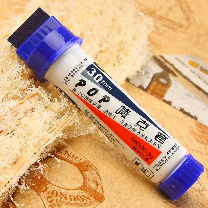 30 ミリメートルアートマーカーペン大型広告絵画ペンマークブラシマーカーペンオフィスや学校のプロモーションペン