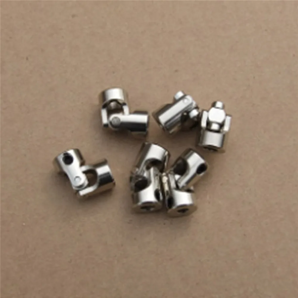 Multiple Size 3/4/5/6mm Universal Joint Mini Cardan Coupling Rotation 45 Degree for RC Model Car RC Boats Accessories Parts