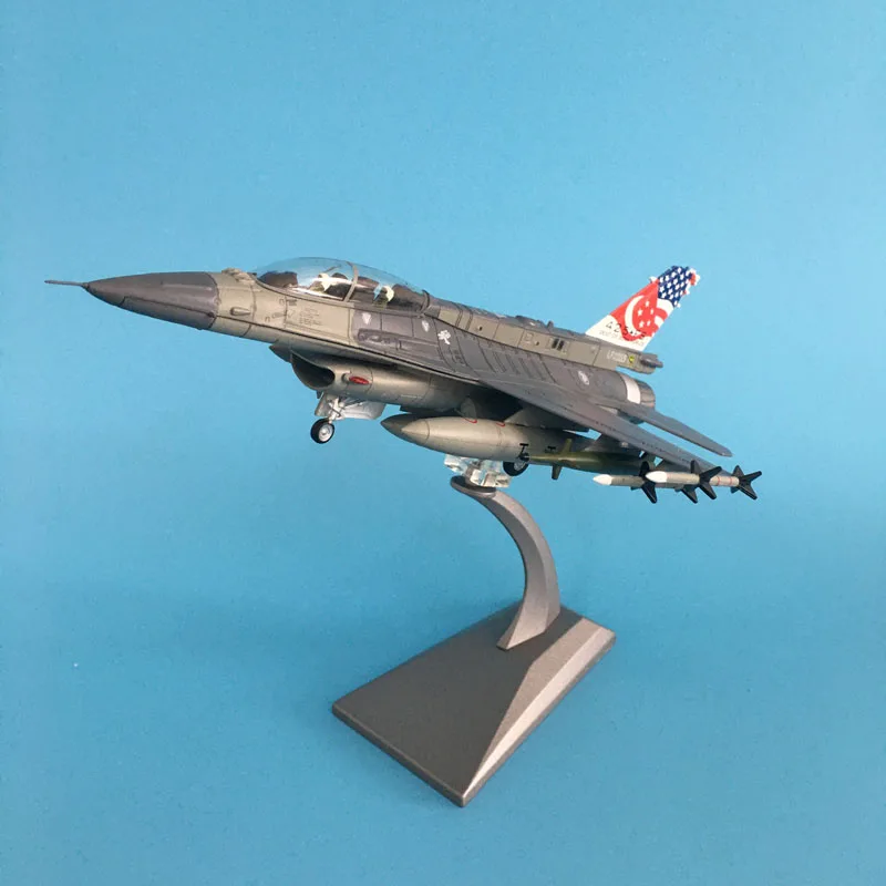 JASON TUTU Aircraft Plane model 1:72 F16 Singapore Fighter Toy For Collection Airplane Alloy model diecast 1:100 metal Planes