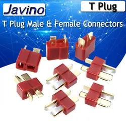 5Pairs T Spina Maschio e Femmina Deans Connettori di Stile Per Batteria LiPo di RC Nuovo