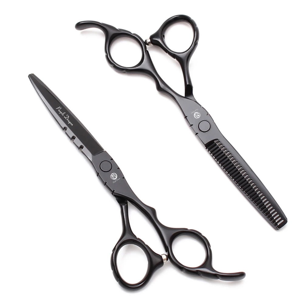 Haar Schere 5,5 "6" Lila Drachen Edelstahl Professionelle Friseur Schere Effilierschere Haar Schere Dropshipping Z1010 – Detail 1