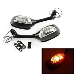 Motorcycle LED Turn Signal Mirror Rearview Side Mirror For Suzuki GSXR 600 750 1000 K5 K6 K7 K8 K9 SV650 SV650S SV1000 SV1000S