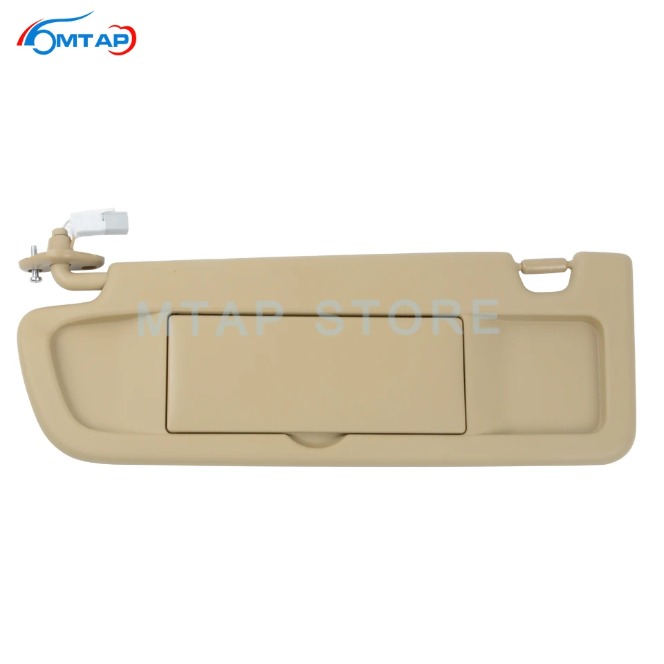 MTAP Beige Sunvisor Sun Shield Visor Sunshade Geniune Quality For Honda For CIVIC FA1 FD1/2 2006 2007 2008 2009 2010 2011