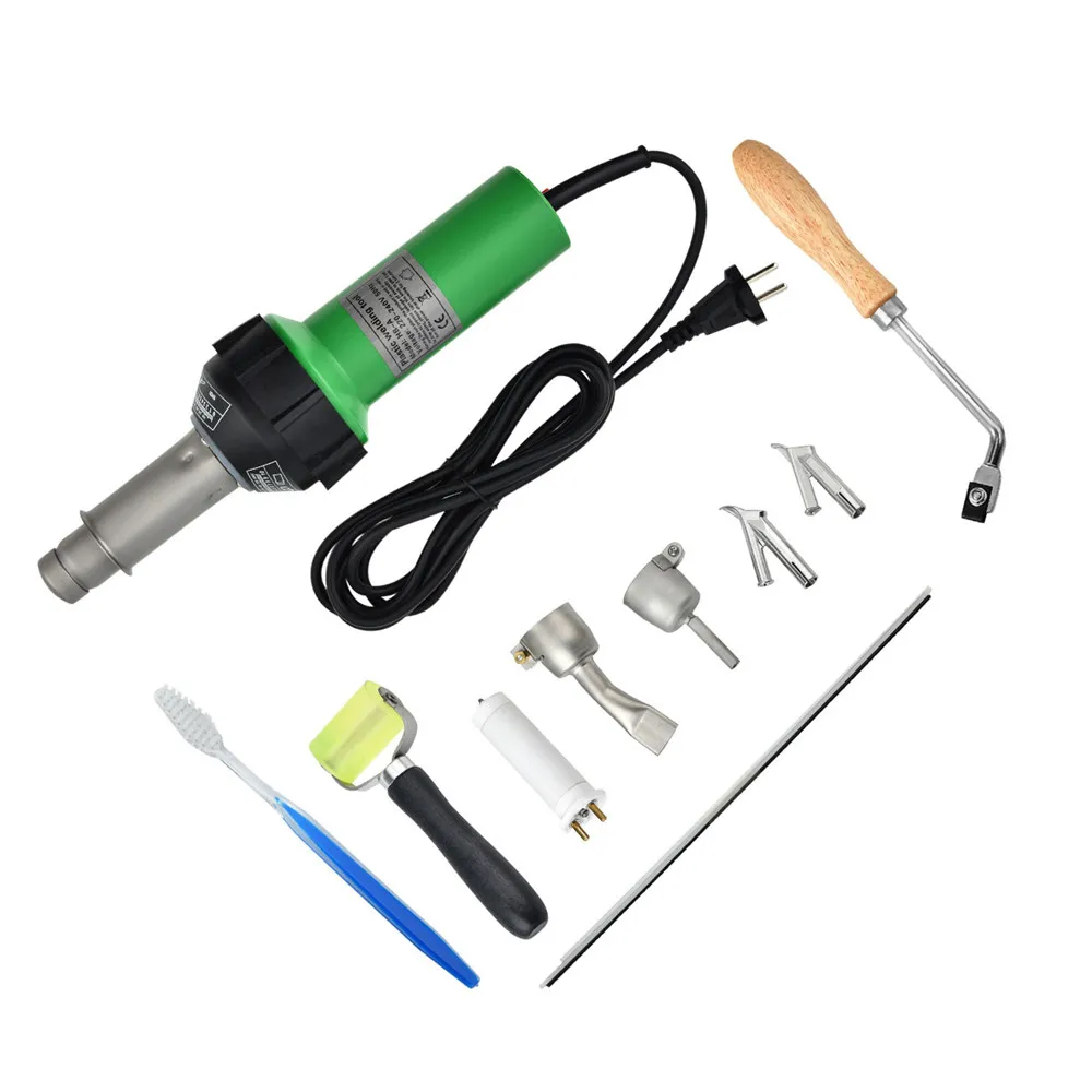 1600W Heat Gun Industrial Electric Hot Air Gun Hair Dryer Hairdryer PP PVC Plastic Welding Torch Hand-Held Thermal Power Tool