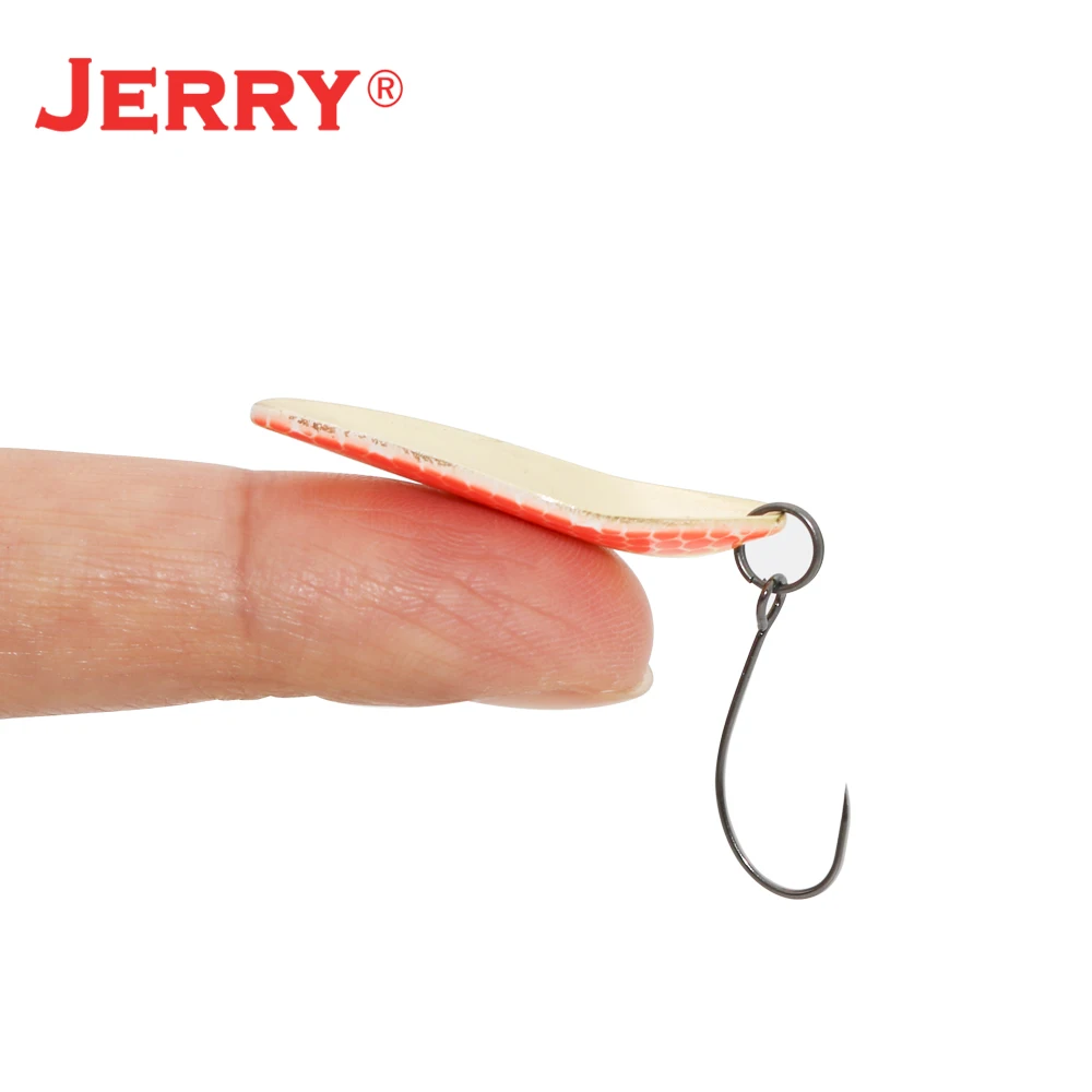 Jerry Draco Micro Spoon Trout Lures UL UV Colors Ultralight Fishing Tackle Freshwater Artificial Bait