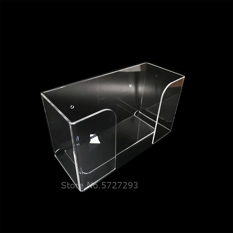 

Single Acrylic Paper Dispenser, Tissue Box Holder, 24*10*14cm Clear Plexiglas Tissue Organizer