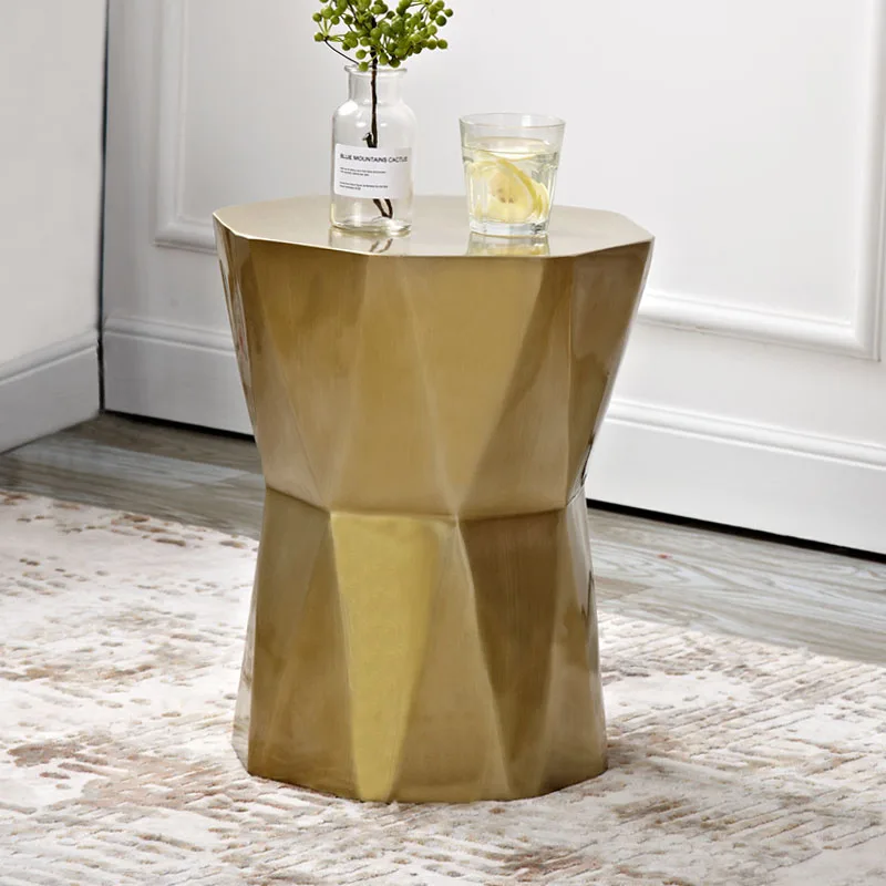 Creative Light Geometric Modern Minimalist Casual Small Side Table