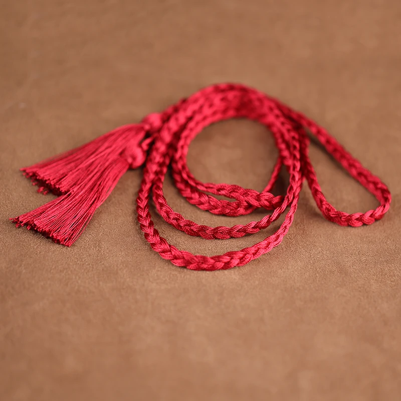 Ancient Costume Hair Rope Tassel Han Chinese Clothing Headdress Antique Hair Band Girl Bandeau Headband Belt Accessories