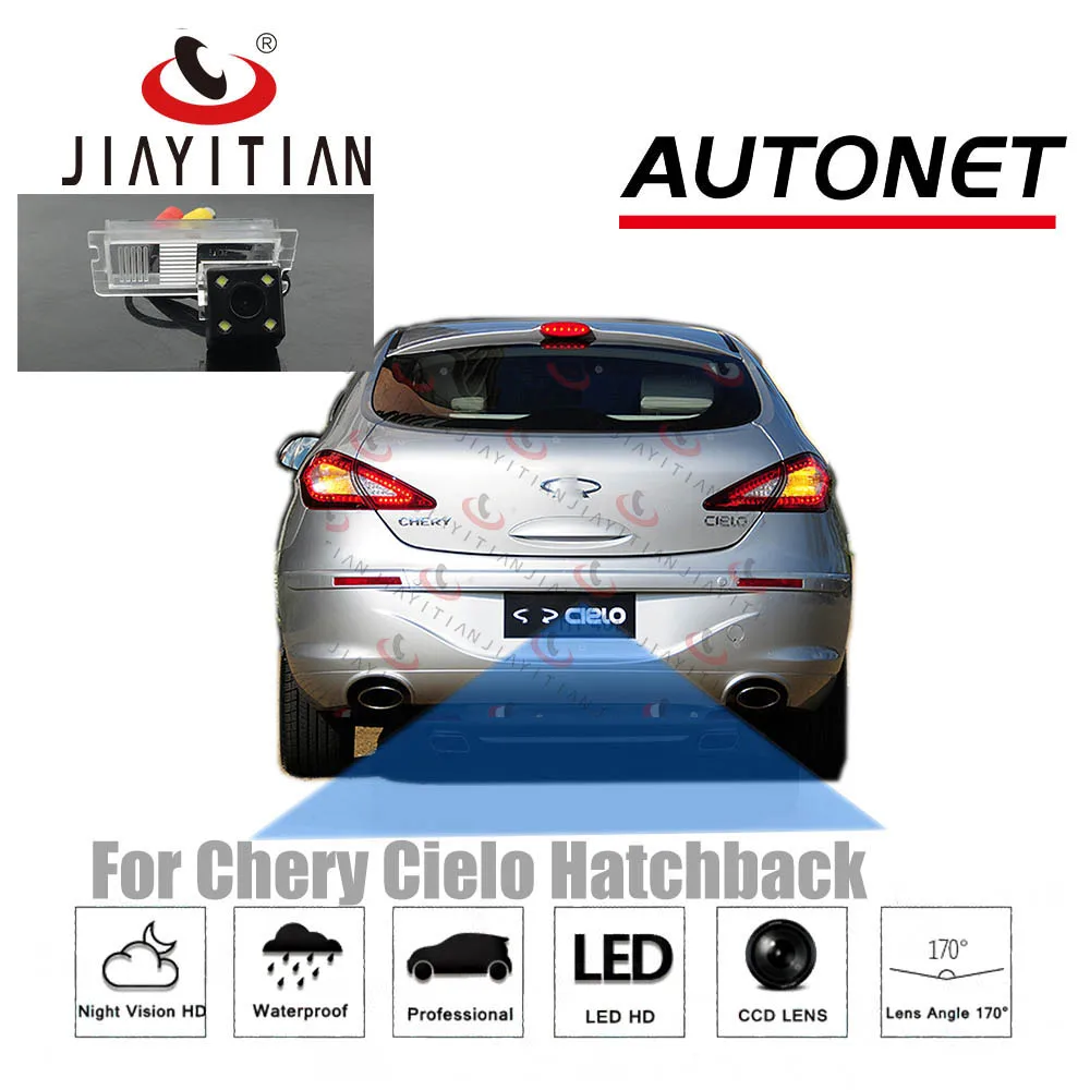 

JIAYITIAN rear view camera For Chery Cielo Sedan Hatchback 2010~2015 CCD/Night Vision/Backup Reverse Camera