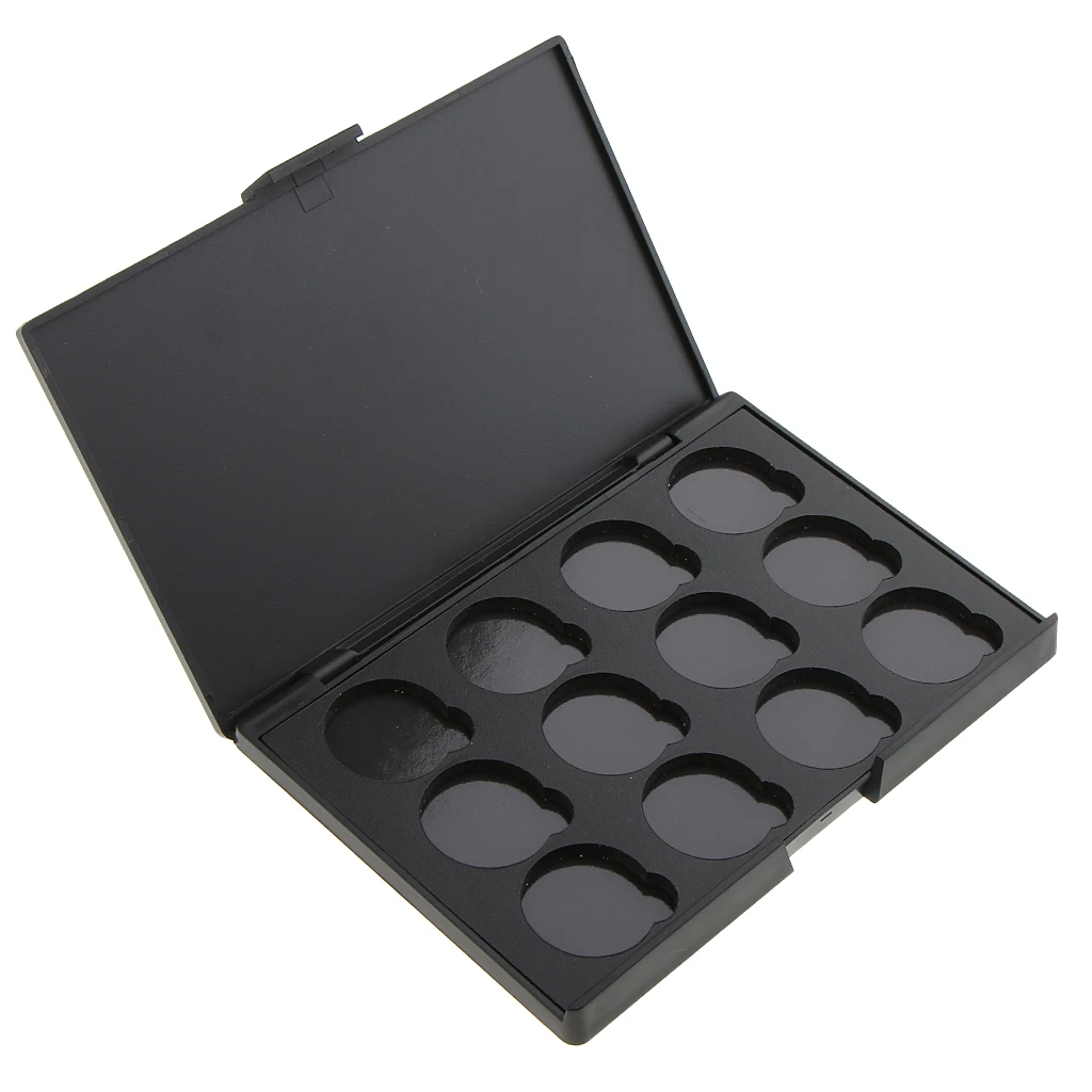 Plastic Eyeshadow Blush Pressed Powder Palette Tray Organizer Case Box  Empty Magnetic Palette Makeup Case Organizer Container