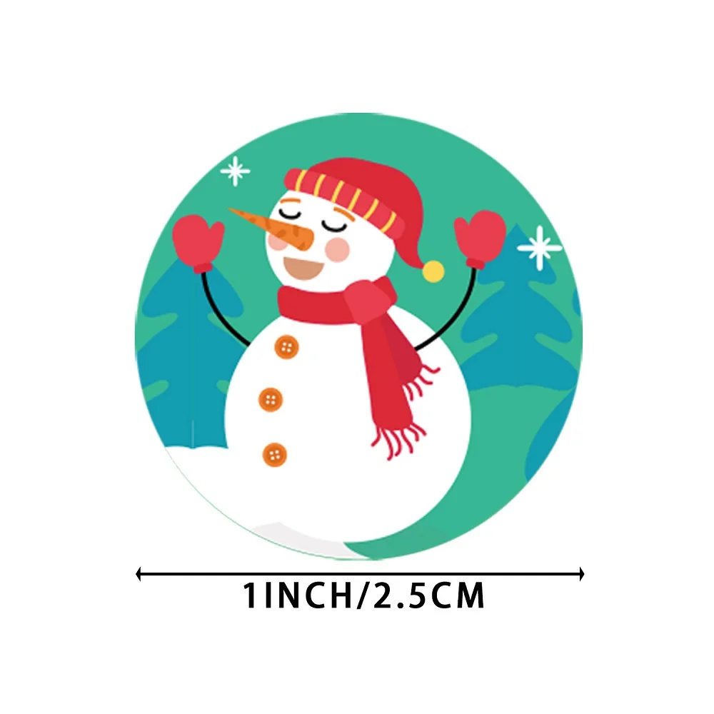 Kerst Leuke Sticker Label Kerstcadeau Decoratie Bruiloft Wrapping Sticker Briefpapier Sticker