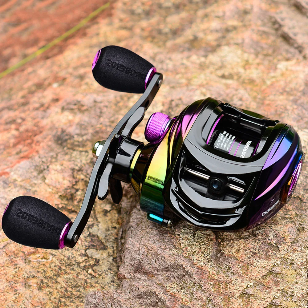 Hercules Fishing Reel Cast Wheel 9+1 BBs 140-210M Line Capacity Spinning Drag Force Speed Ratio 7.2:1 Metal Casting Fishing Reel