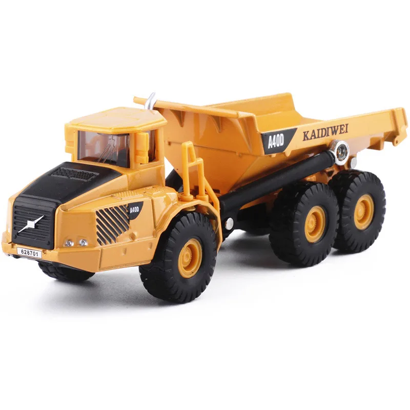 1:87 alloy small dumper dumper model,truck construction vehicle toy,high simulation children's toy,free shipping