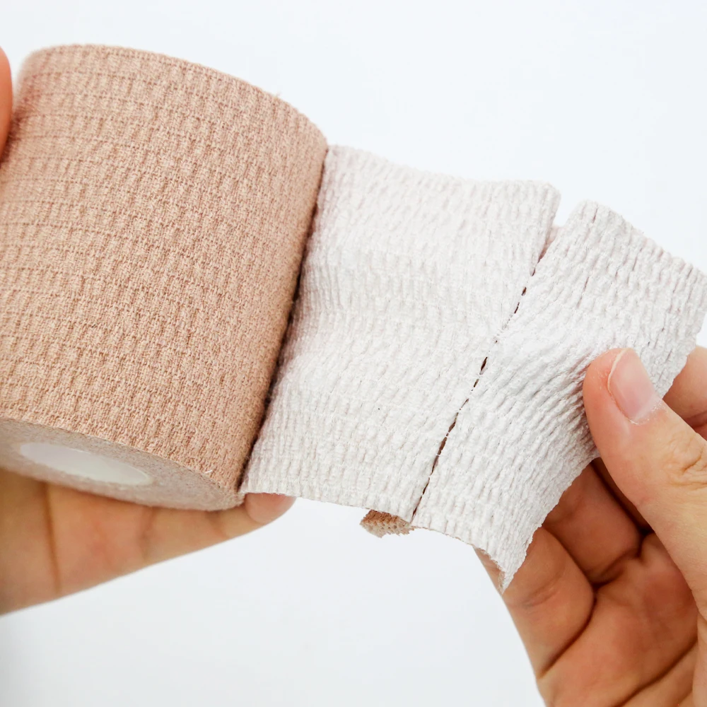 Kindmax Healcare-Light Elastic Bandage Pillar for Fabric Roll, Wrist Bandage, Adhesive Tape, Fabric Roll, 100% Cotton