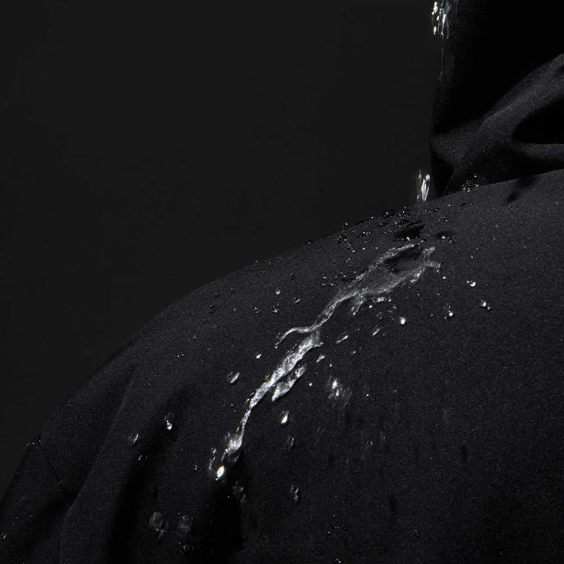 Yoipin Jaket Down Grafena Pakaian Katun Penghangat Kontrol Suhu Cerdas Pria Jaket Parka Hangat Musim Dingin Panjang Sedang