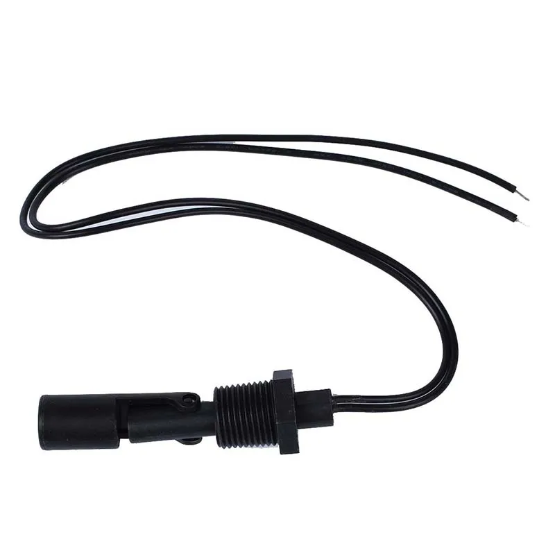 Horizontal Water Level Sensor Liquid PP Float Switches NO NC 100V DC 0.5A