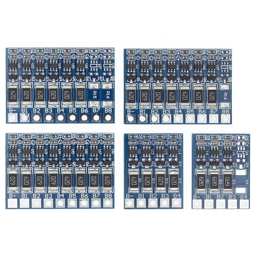 5S 21V 4,2 V Balance Funktion Schutz Bord 68mA 5S Li-Ion Lipo Batterie Lithium-18650 Batterien Ausgewogene 3S 4S 5S 6S 7S 8S