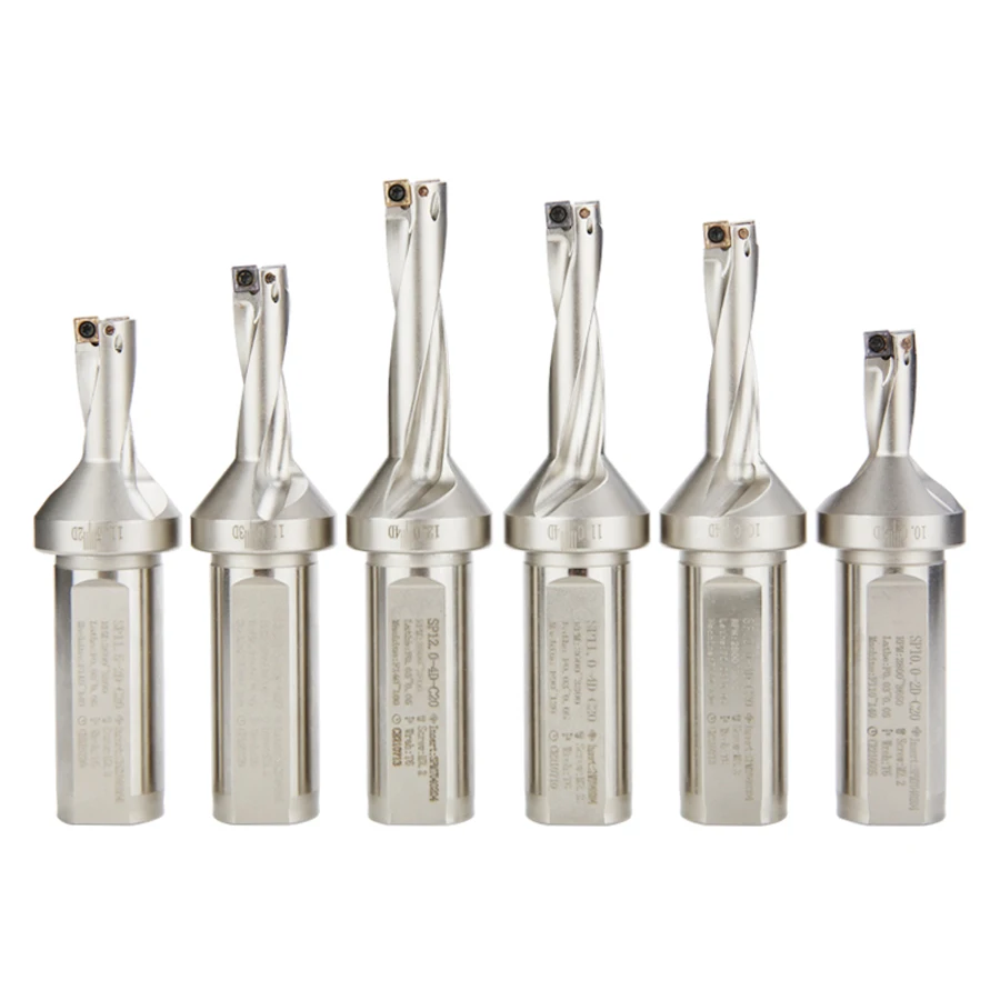 SP Series Drill Bit CNC Lathe Violent Drill SP Flat Bottom Water Drill Bit for U Drill Fast Drill Metal Drill 2D 3D 4D Indexable