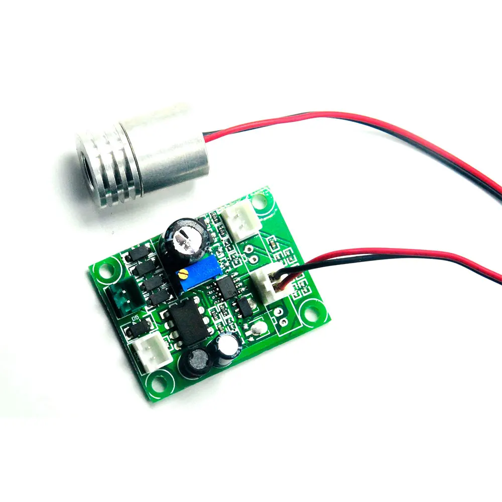 Nieuwe Focusable 650nm 100Mw Rode Laser Dot Diode Module 18*25Mm
