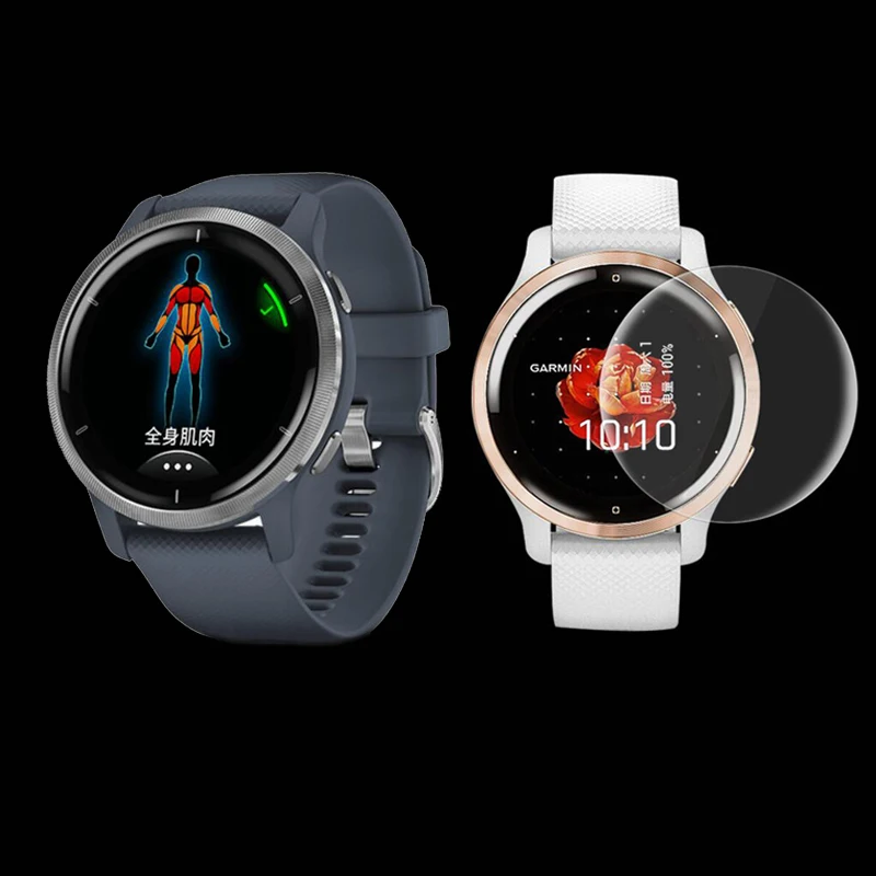 5 قطعة لينة بولي TPU واضح طبقة رقيقة واقية ل Garmin Venu 2/2S ساعة Venu2 زائد Smartwatch كامل واقي للشاشة حماية غطاء