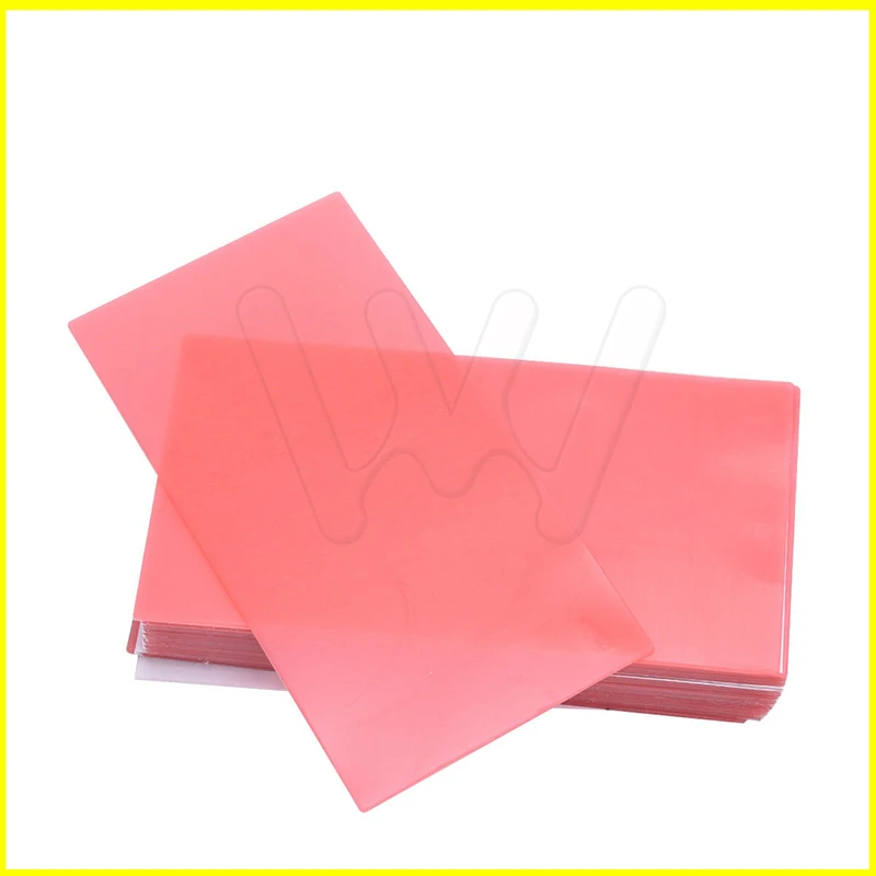 1 Box Dental Lab Base Plate red Utility wax Modeling for Dentist