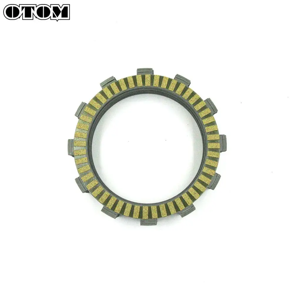 OTOM 9 Pcs Motorcycle Engine Parts Clutch Friction Plates Disc Kit High Quality Paper-based For YAMAHA YZ250F YZ250FX WR250F