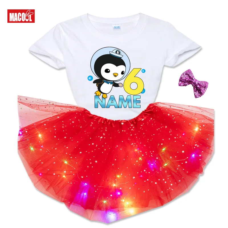 

Kid Girl Baby Tutu Skirt Fancy DIY Light Up Pettiskirt Ballet Sequin Toddler Princess Party Dance Tulle Skirts Children Clothing