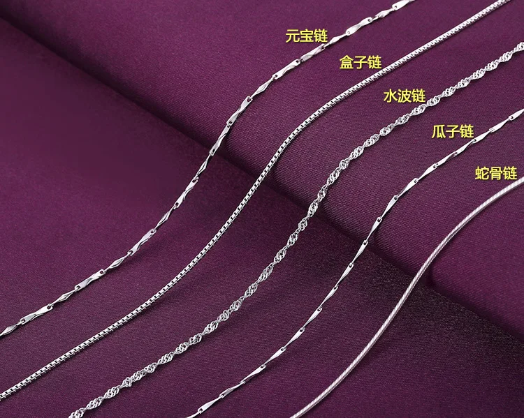 necklace joker female brief paragraph collarbone chain wing chain snake chain silver ornaments chain not allergic