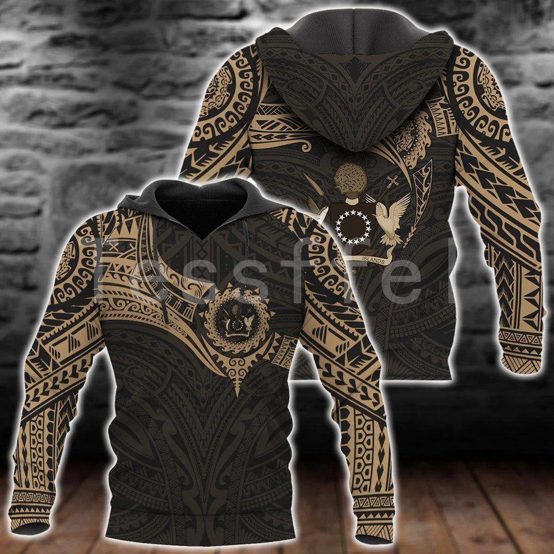 

Tessffel Cook Islands Polynesian Culture 3D Printed New Fashion Men Hooded Sweatshirt Zipper Hoodies Casual Unisex Pullover C18