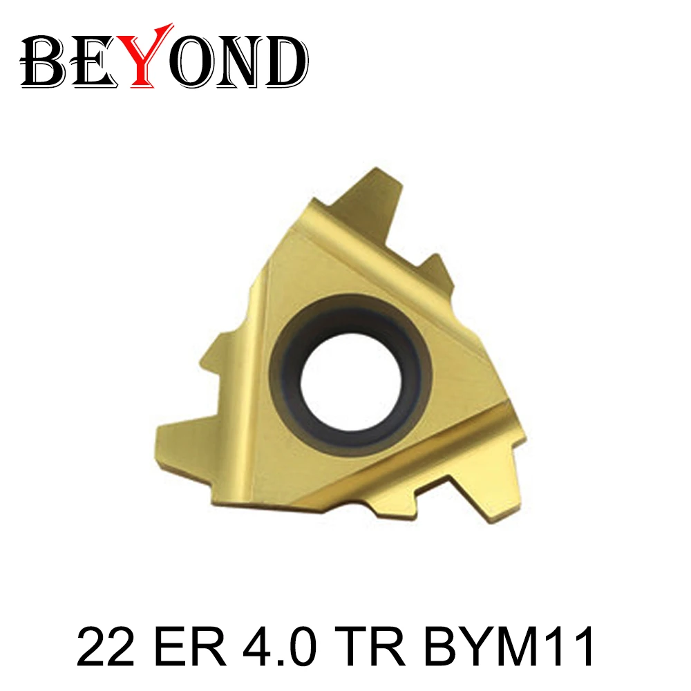 

BEYOND 22 ER 4 5 6 TR 22ER 4.0 5.0 6.0 BBM18 BYM11 Lathe Threading Carbide Inserts CNC Turning tool SER SNL Steel And Stainless