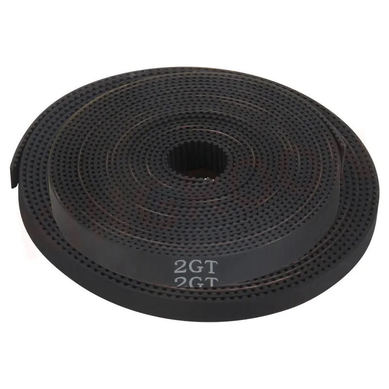 GT2 timing belt wide 6mm Rubber 2GT-6/2GT-10mm Small Backlash for 3d printer RepRap Mendel CNC 2GT belt pulley High Quality