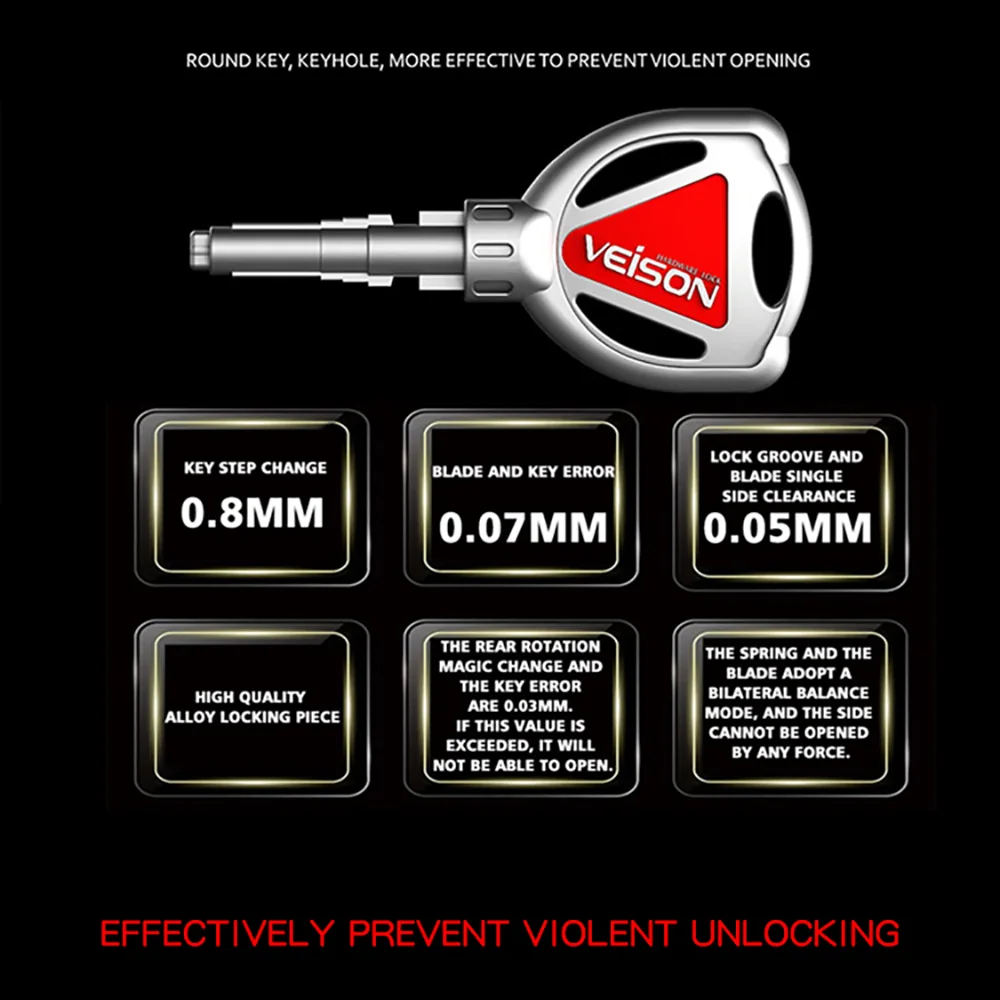 VC-Alarm warning safety lock motorcycle bike brake disc lock scooter motorcycle brake safety disc lock anti-theft and waterproof