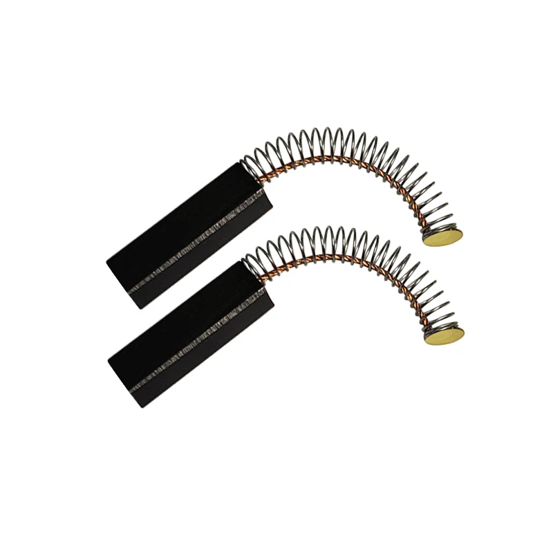 10 pezzi Mini trapano elettrico smerigliatrice sostituzione spazzole di carbone pezzi di ricambio per motori elettrici strumento rotante 6x11x32mm