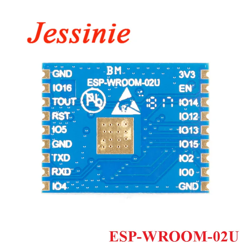 Módulo inalámbrico ESP-WROOM-02, ESP-WROOM-02D, 2MB, 4MB, Flash, ESP8266, ESP, WROOM 02, 02D, 02U, Wifi, MCU