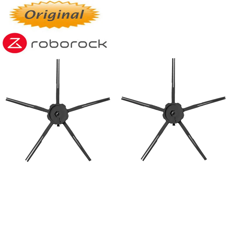 Original Roborock 2020 New Detachable Main Brush,5 Arms Silicon Side Brush Roll Brush For Roborock S4 E4 S50 S5MAX S6 S6MAX