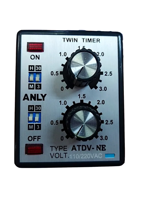 

220V ANLY ATDV-NE multi-stage double-tuned time-limited relay double delay relay