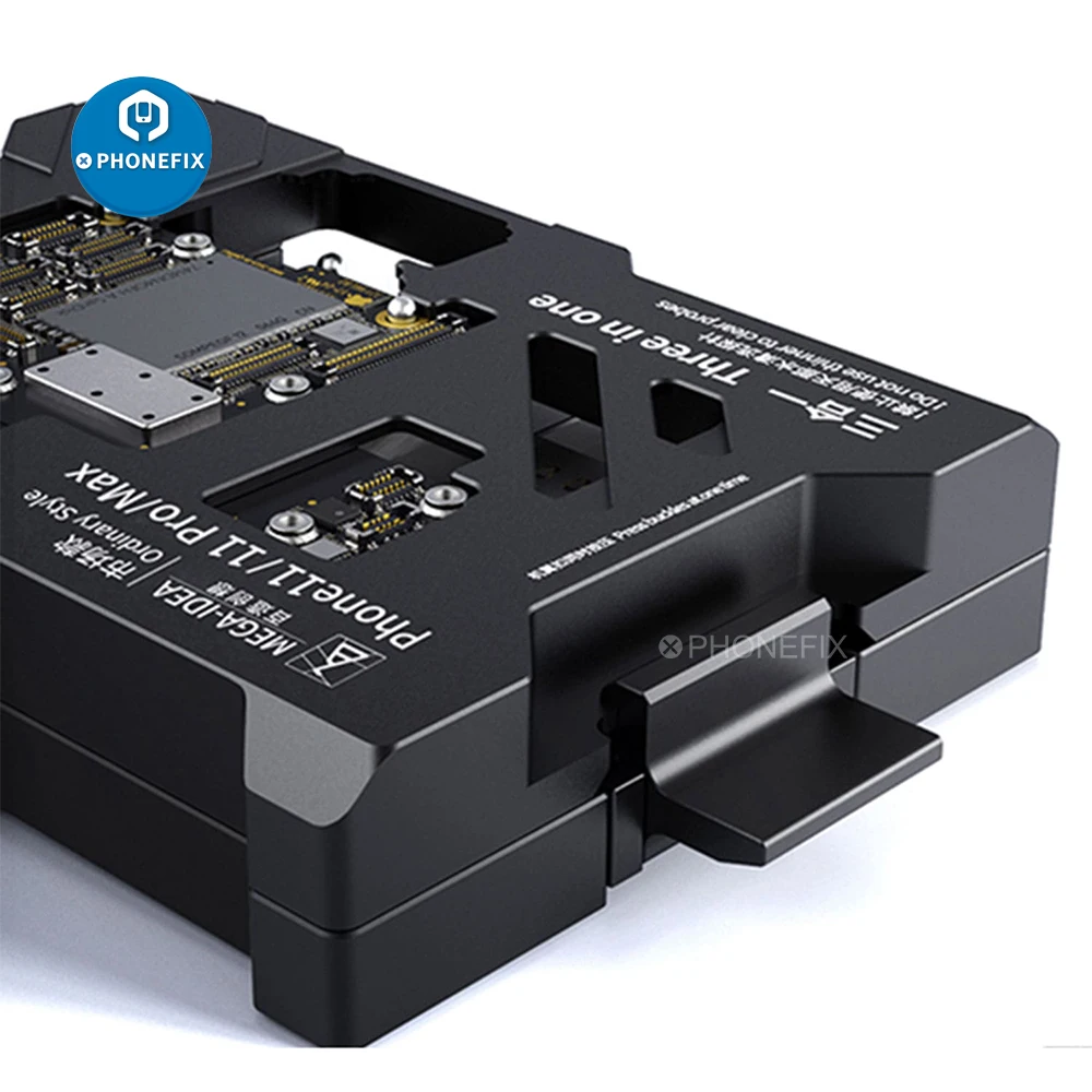 Qianli 3 In 1 MEGA-IDEA Moederbord Gelaagde Armatuur Jig Voor Iphone 11/11 Pro/11 Pro Max Logic Board Functie test Armatuur