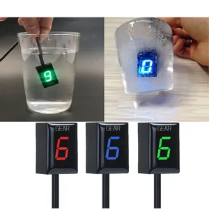 Motorrad-Zahnradanzeige Anzeigemesseranzeige, Yamaha YZF, R1, R6, FZ8, MT03, MT-01, FZS600, XJR400, FZ400, FZ6, XV1900A, YS250, XV1600A, XJ6, XJ6 12 Hauptverkäufe Moto FZ6 Panel - №6