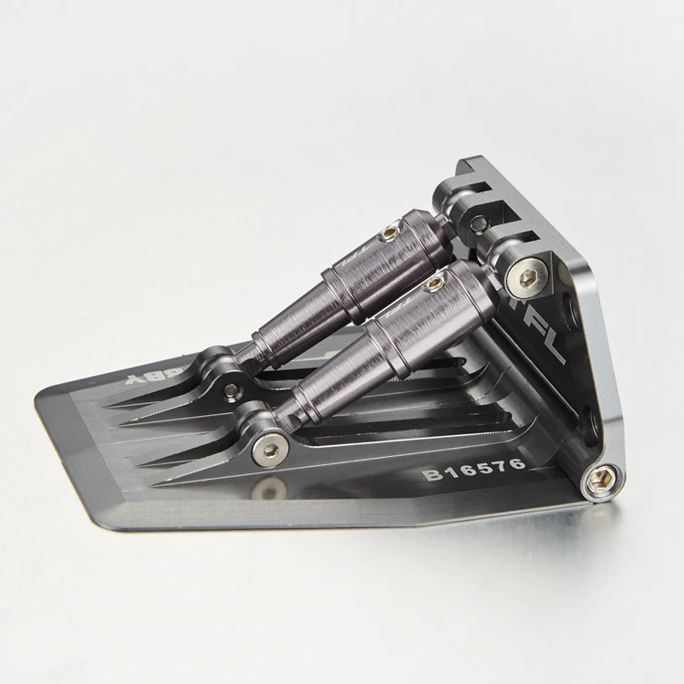 TFL Hobby Aluminum Adjustable Trim Tabs for RC Gas Boat