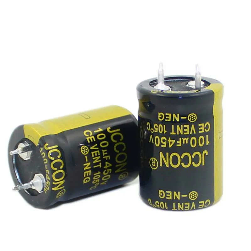 450V100UF  100UF 450V  Low ESR high frequency aluminum electrolytic capacitor 22X30MM