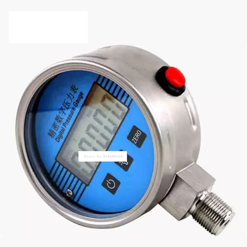 

YB-150A Electronic Vacuum Table 5-digit LCD 304 Stainless Steel Pressure Gauge Precision Digital Sensor 0-100mpa High Pressure