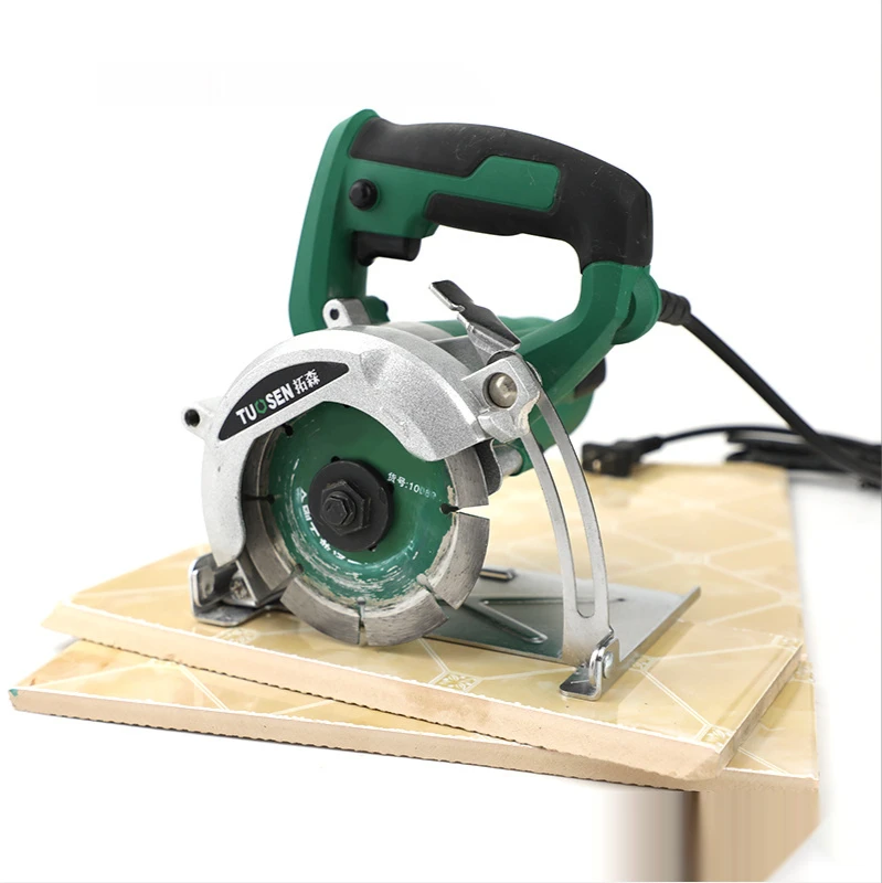 

4 Inch Electric Circular Saw Portable Multifunctional Slotting Marble Machine 1400W High Power Wood Stone Cutting Machine