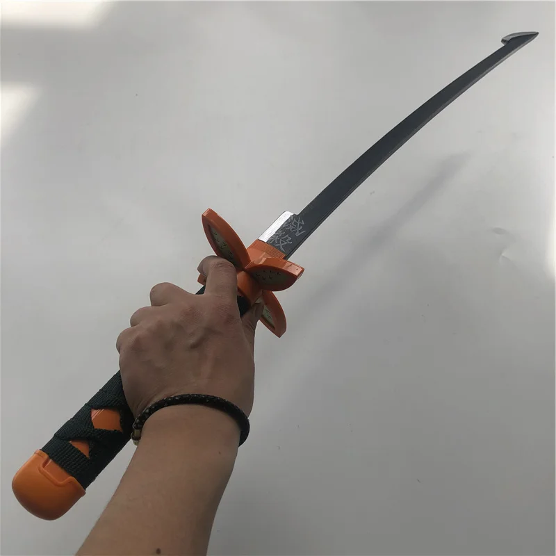 Tomioka-コスプレソード,武器,忍者ナイフ,木製おもちゃ,80cm, 1:1