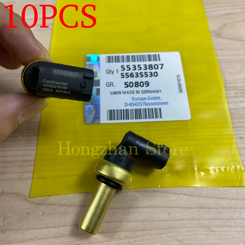 10PCS Original Coolant Water Temperature Sensor For Buick- Encore Chevrolet- Volt Cruze Sonic 55353807 55591401 55563530