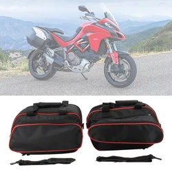 Motorcycle storage bag luggage bag side box bag inner bag bushing For Ducati Multistrada 1200 from 2015 1260/950 from 2017