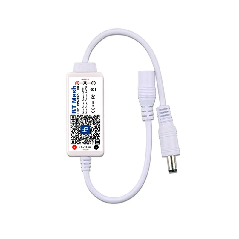 Magic Home DC5-24V Bluetooth Wireless Controller,DIY / APP Bluetooth Mesh  LED Single Color/ RGB/RGBW Controller；for  led strip