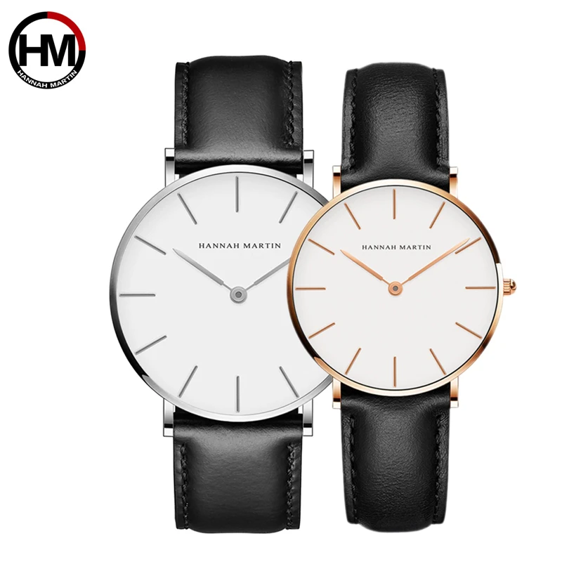 1 set Drop ship Couple Watch Top Luxury Brand Japan Movement Fashion Simple Waterproof Wristwatches Gift Dress relogio feminino