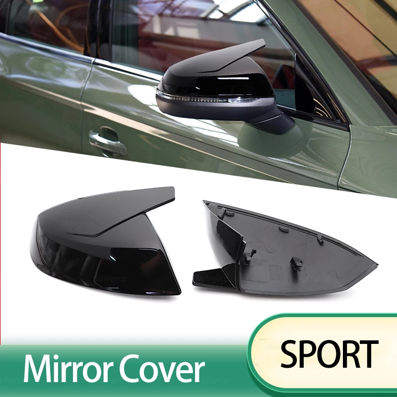 

Car Side Door Rearview Side Mirror Cover Cap for Audi Q5 Q5L SQ5 Q7 SQ7 FY 4M 45 50 55 60 TDI TFSI S line Sline 2016-2020